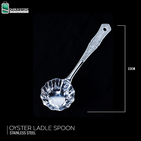 ss, spoon, ss spoon, stainless spoon, dhaka store, ladle spoon, oyster, kitchen accessories