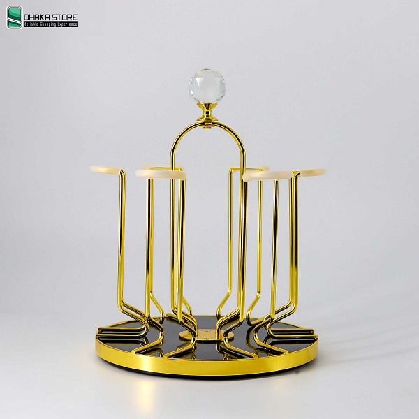 SS Moving Glass Stand-Diamond, Dhaka Store, SS Glass Stand