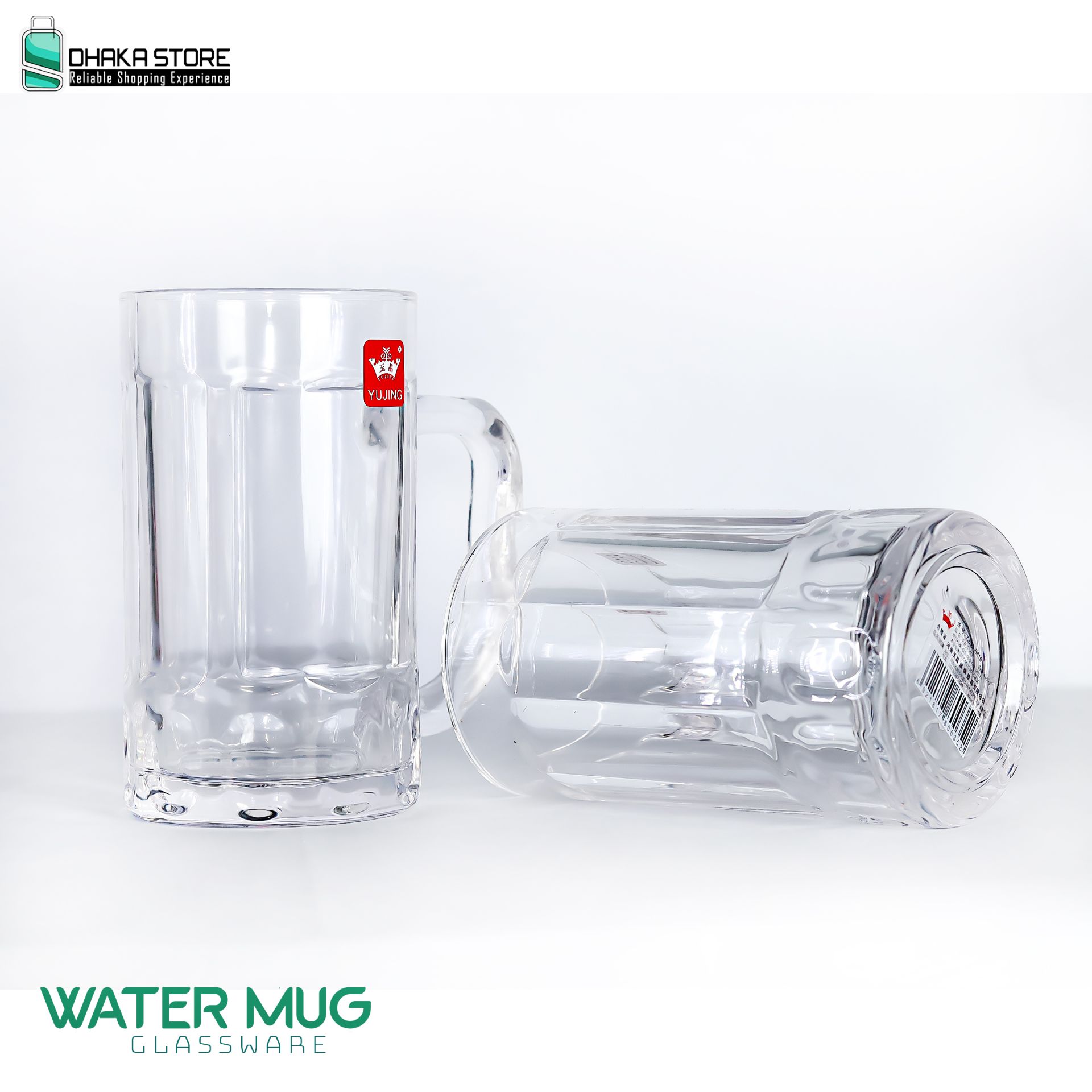 Stripe Water Mug - Yujing Glassware