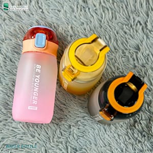 Baby Water Bottle, vacuum flask,Dhaka Store,SS Water Bottle, flask,Pipe Flask, Sport Water Bottle, PP Frosted Water Bottle with Straw- 500ml, Bab Water Bottle